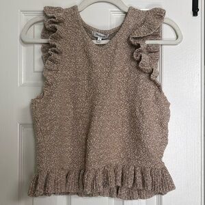 Madewell - Ruffled Sleeveless Tank Top
